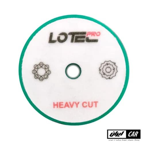 پد پولیش اوربیتال زبر لوتک پرو Lotec Pro Orbital Coarse Polishing Pad 125mm