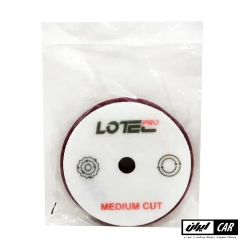 پد پولیش دوال اکشن متوسط لوتک پرو Lotec Pro Dual Action Medium Cut Pad 125mm — تصویر ۴