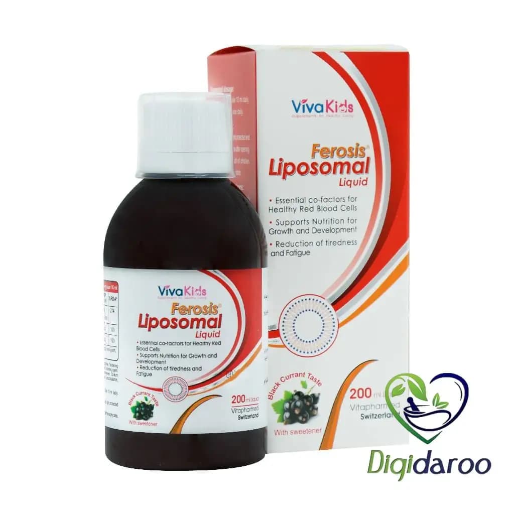 شربت فروسیس لیپوزومال ویواکیدز 200 میلی لیتری — تصویر ۲