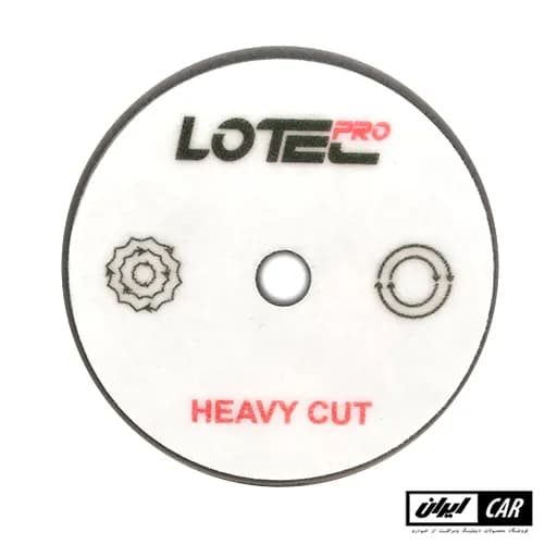 پد پولیش دوال اکشن زبر لوتک پرو Lotec Pro Dual Action Heavy Cut Pad 150mm — تصویر ۲