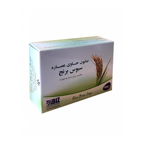 صابون دست و صورت سبوس برنج دکتر بیز Dr.Biz ( 3 عدد)