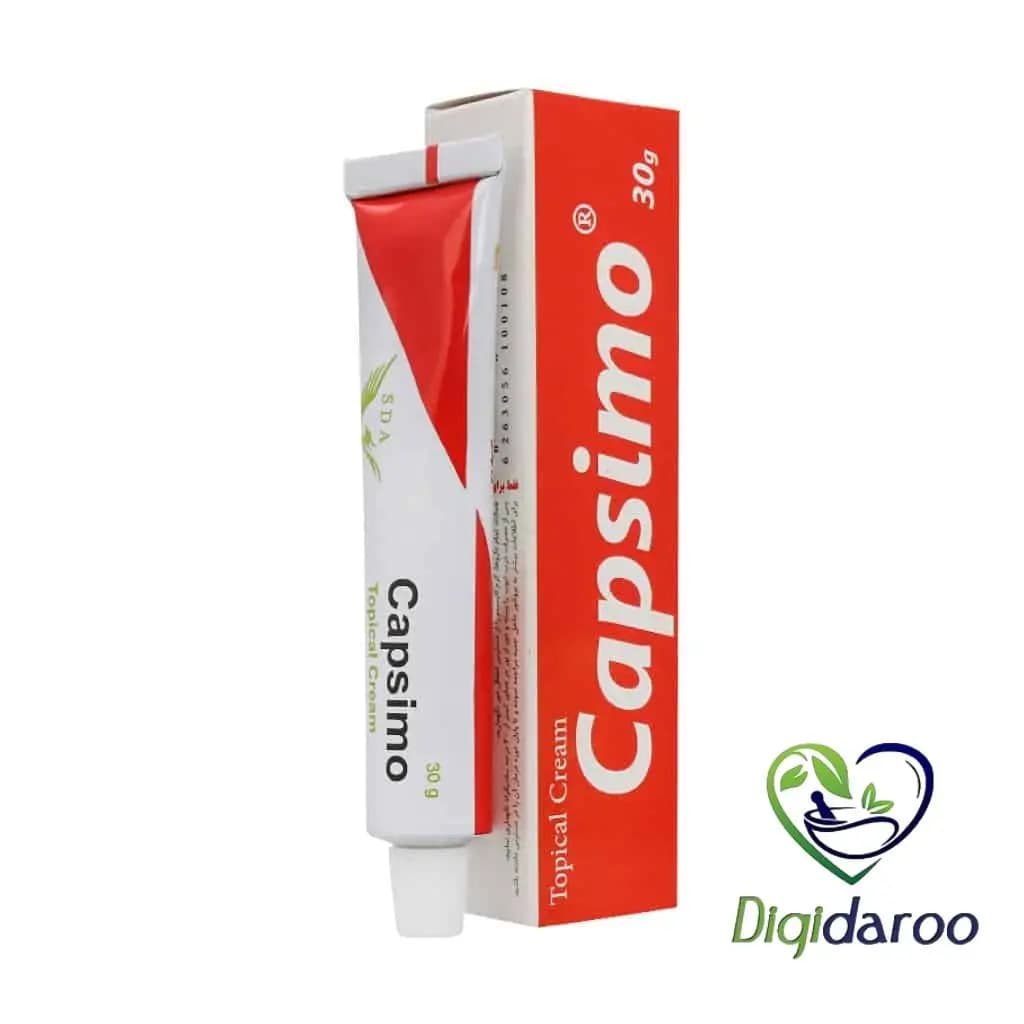 کرم موضعی کاپسیمو (Capsimo) سیمرغ دارو عطار 30 گرمی