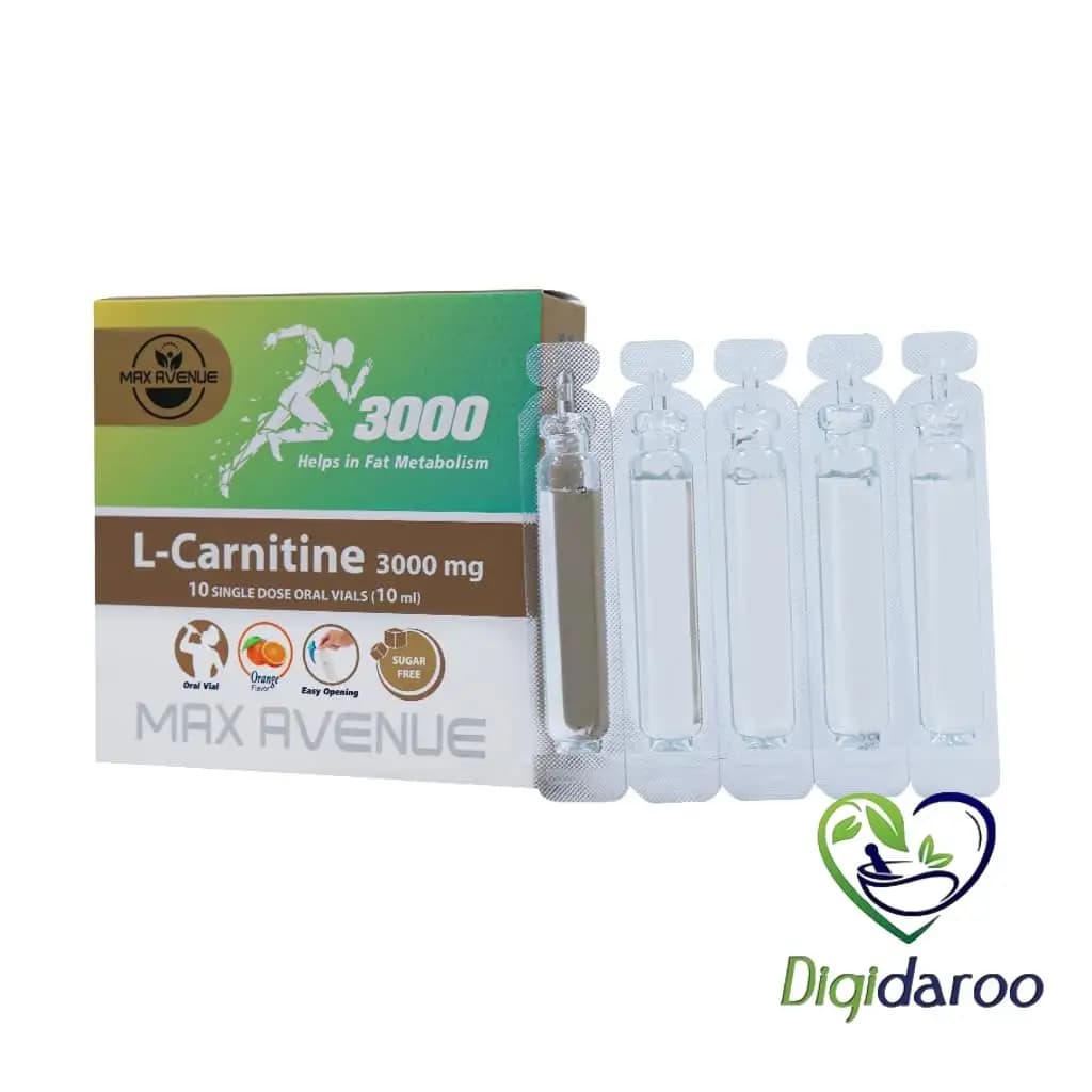 ویال ال کارنیتین 3000 مکس اونیو 10 عددی — تصویر ۴