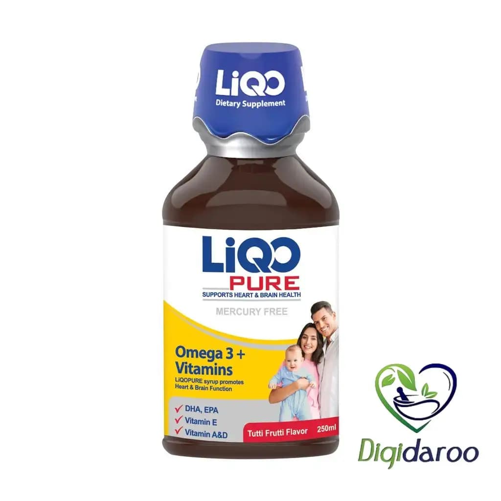 شربت لیکو پیور (Liqo Pure) ابیان فارمد 250 میلی لیتری — تصویر ۹