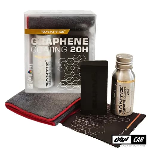 کیت نانو سرامیک گرافین بدنه خودرو رانتیز مدل Rantiz graphene coating 20H Kit — تصویر ۸