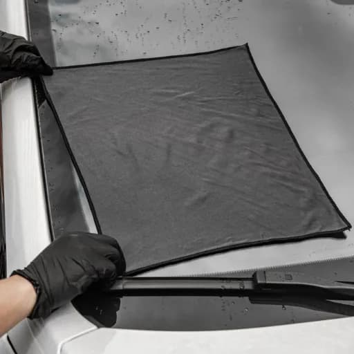 حوله تمیز کننده شیشه ای میکروفیبر اس جی سی بی Sgcb Microfiber Glass Cleaning Towel — تصویر ۶