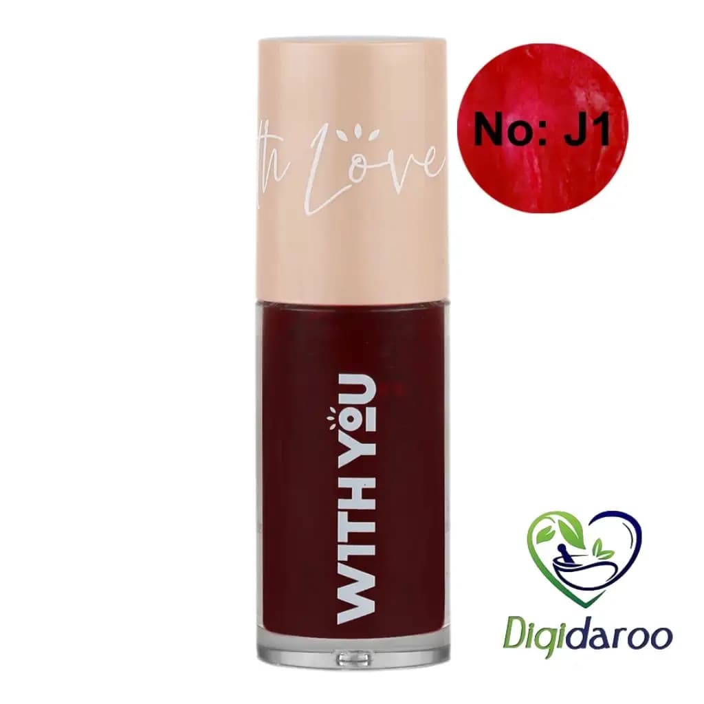 تینت مایع لب و گونه تمشک (Raspberry) ویت یو 8 میلی لیتری (J1) — تصویر ۲