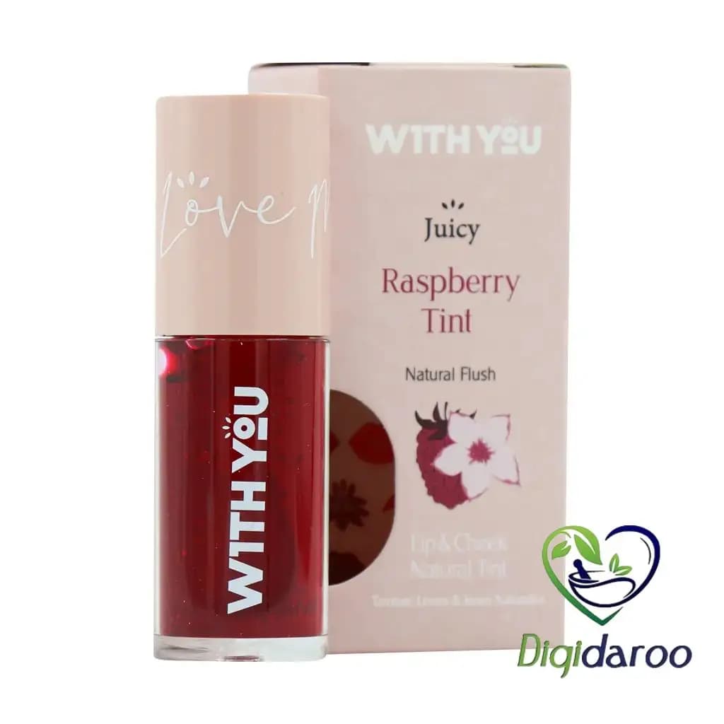 تینت مایع لب و گونه تمشک (Raspberry) ویت یو 8 میلی لیتری (J1) — تصویر ۳