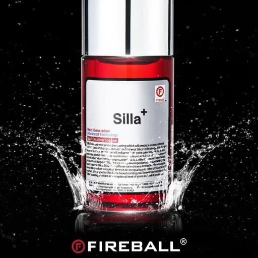پوشش نانو سرامیکی بدنه خودرو فایربال مدل Fireball Ceramic Coating Silla — تصویر ۹