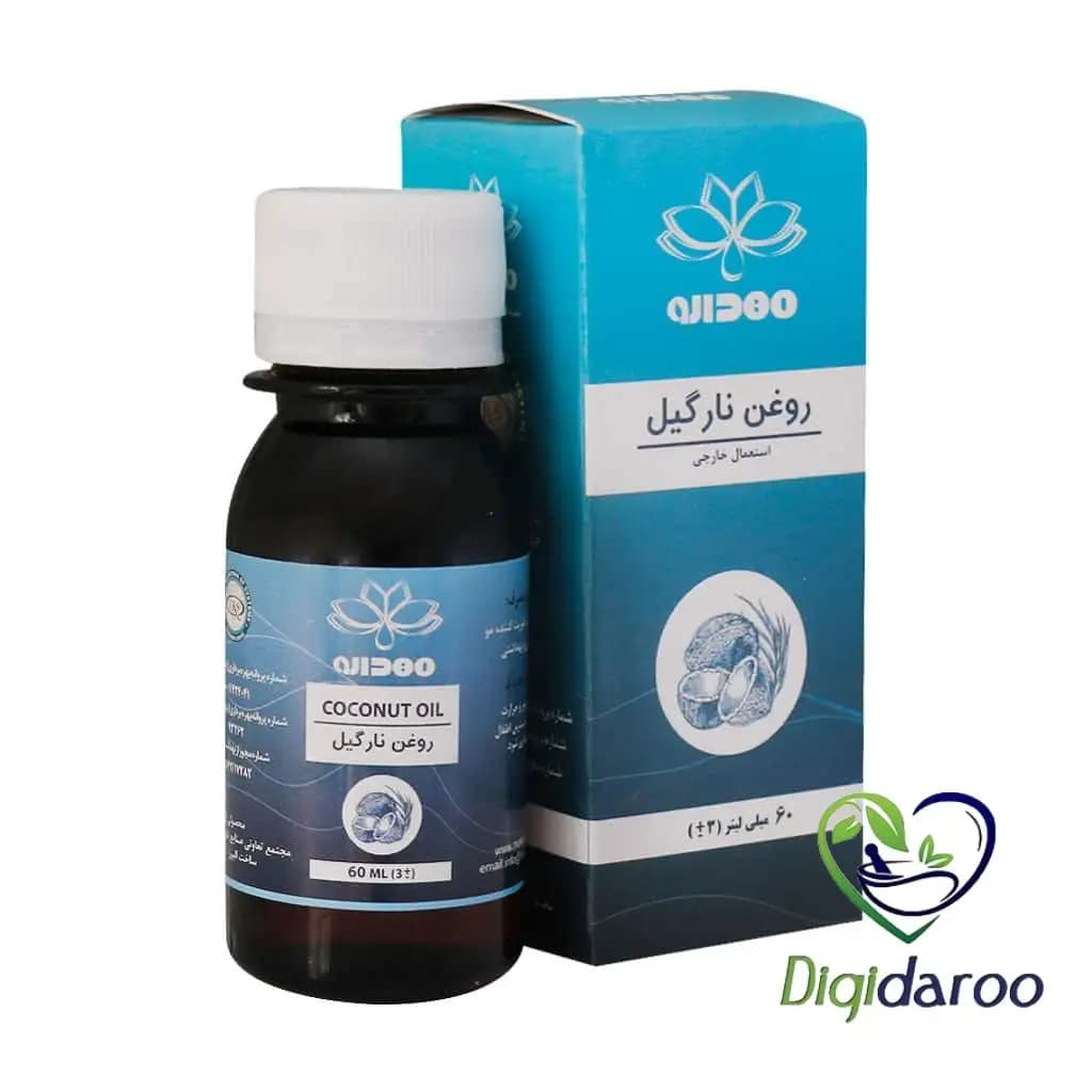 روغن نارگیل مهدارو 60 میلی لیتری — تصویر ۴