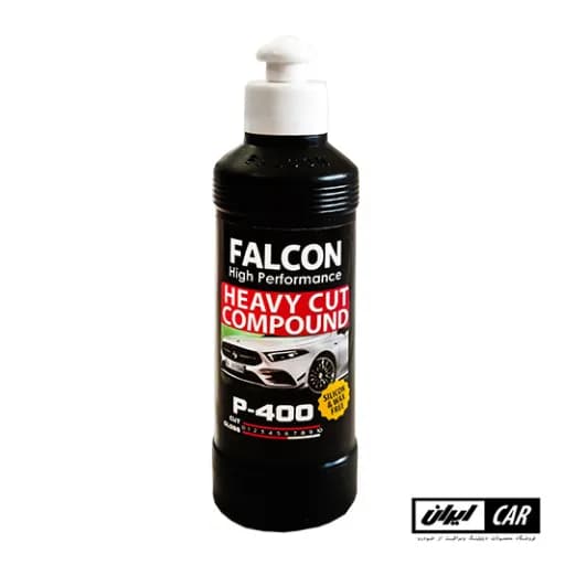 پولیش زبر لایه بردار بدنه خودرو فالکون 250 میلی لیتری مدل Falcon P400 Polish — تصویر ۲