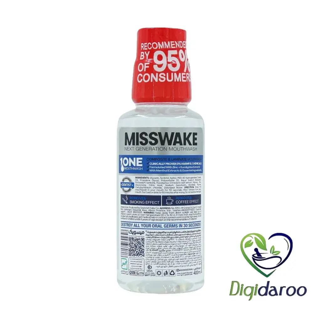 دهانشویه لمینت و کامپوزیت (Composite&Laminate) میسویک 400 میلی لیتری — تصویر ۳
