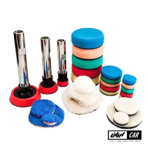 کیت 28 عددی صفحه شفت میله و پد پولیش رویال دیتیل ROYAL DETAIL Shaft Set for Rotary Polishers — تصویر ۹