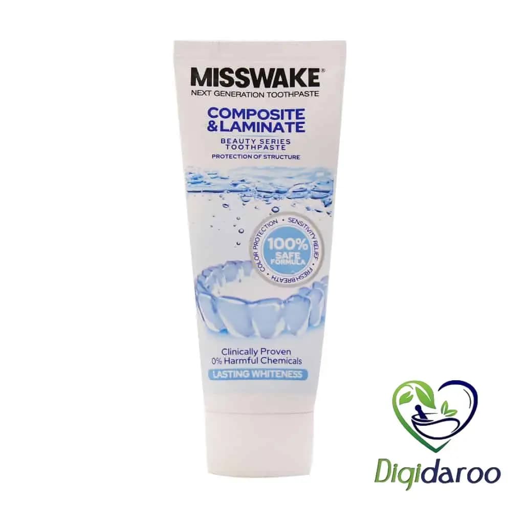 خمیر دندان لمینت و کامپوزیت (Composite & Laminate) میسویک 75 میلی لیتری — تصویر ۵