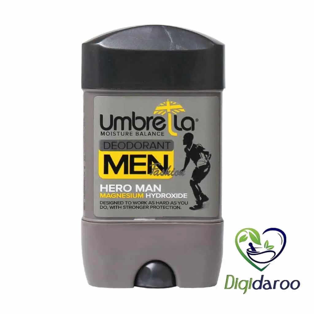 دئودرانت مردانه هیرو من (Hero Man) آمبرلا 75 میلی لیتری (خاکستری) — تصویر ۲