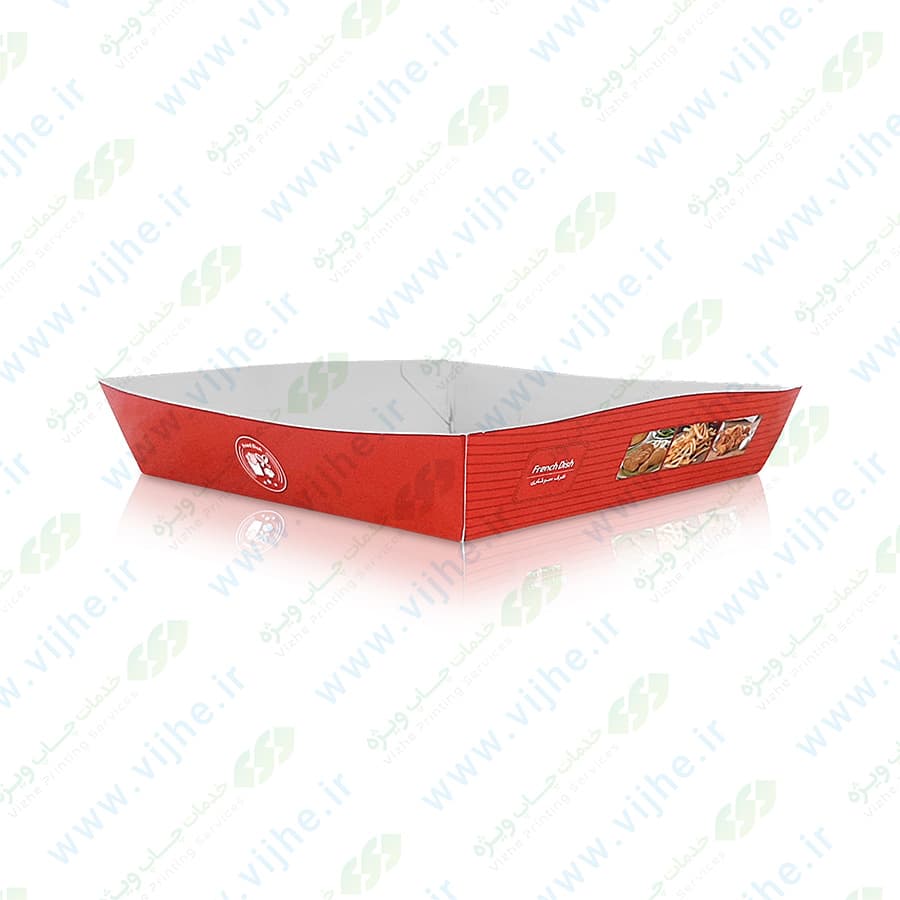 ظرف سوخاری داخل سالن مربع کوچک