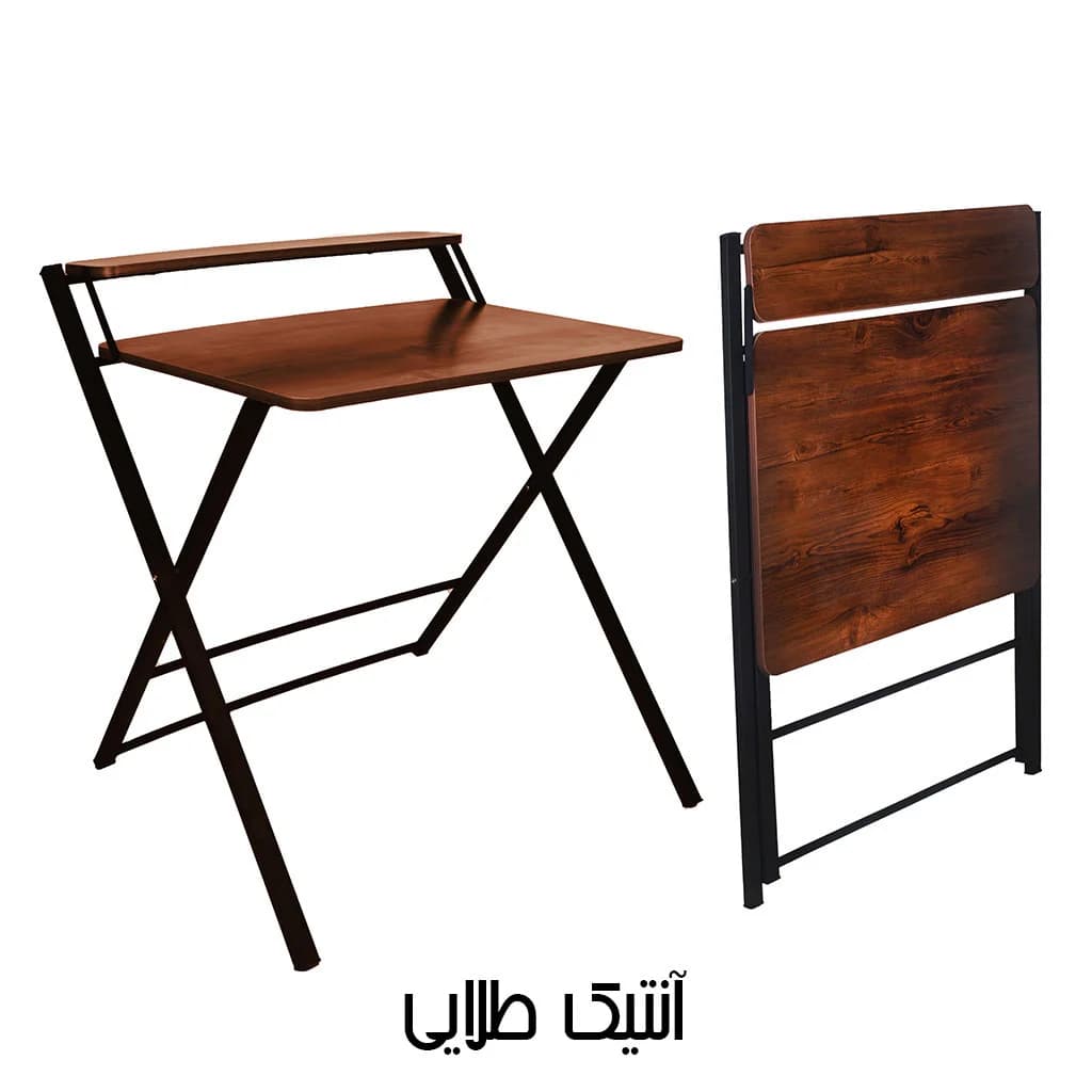 میز تحریر تاشو کیدکو مدل دانشجویی لبه گرد — تصویر ۴