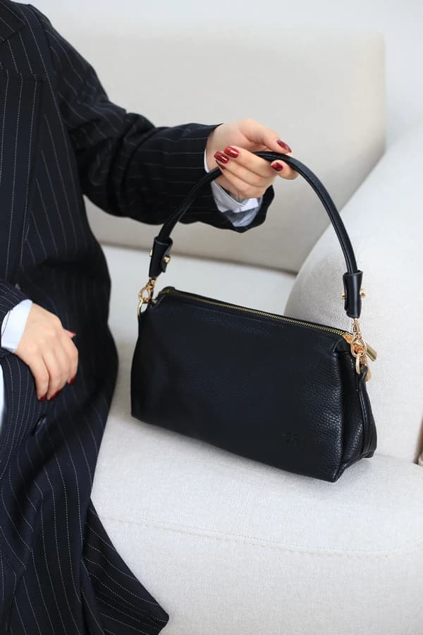 کیف دوشی زنانه چرم صنعتی کد 4996 — تصویر ۳
