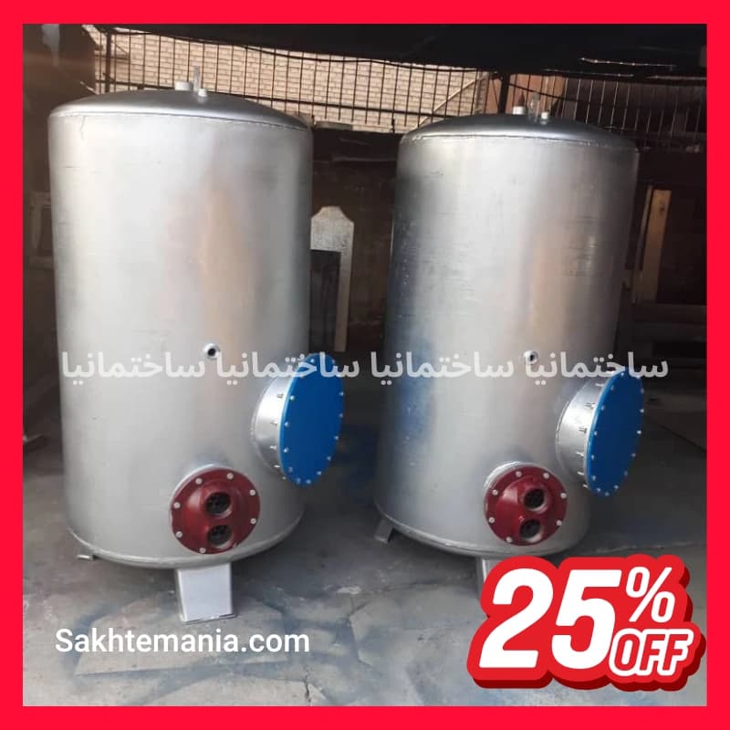 قیمت منبع دوجداره 600 لیتری آبگرم | ورق گالوانیزه 3*5 درجه یک – خرید مستقیم کارخانه + ارسال فوری — تصویر ۶
