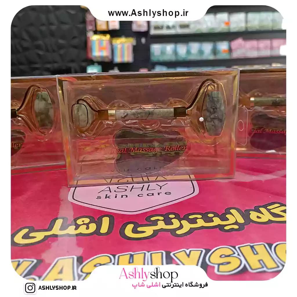 ست جیدرولر و سنگ گواشا | ابزار ماساژ، لیفت و مراقبت از پوست صورت — تصویر ۷