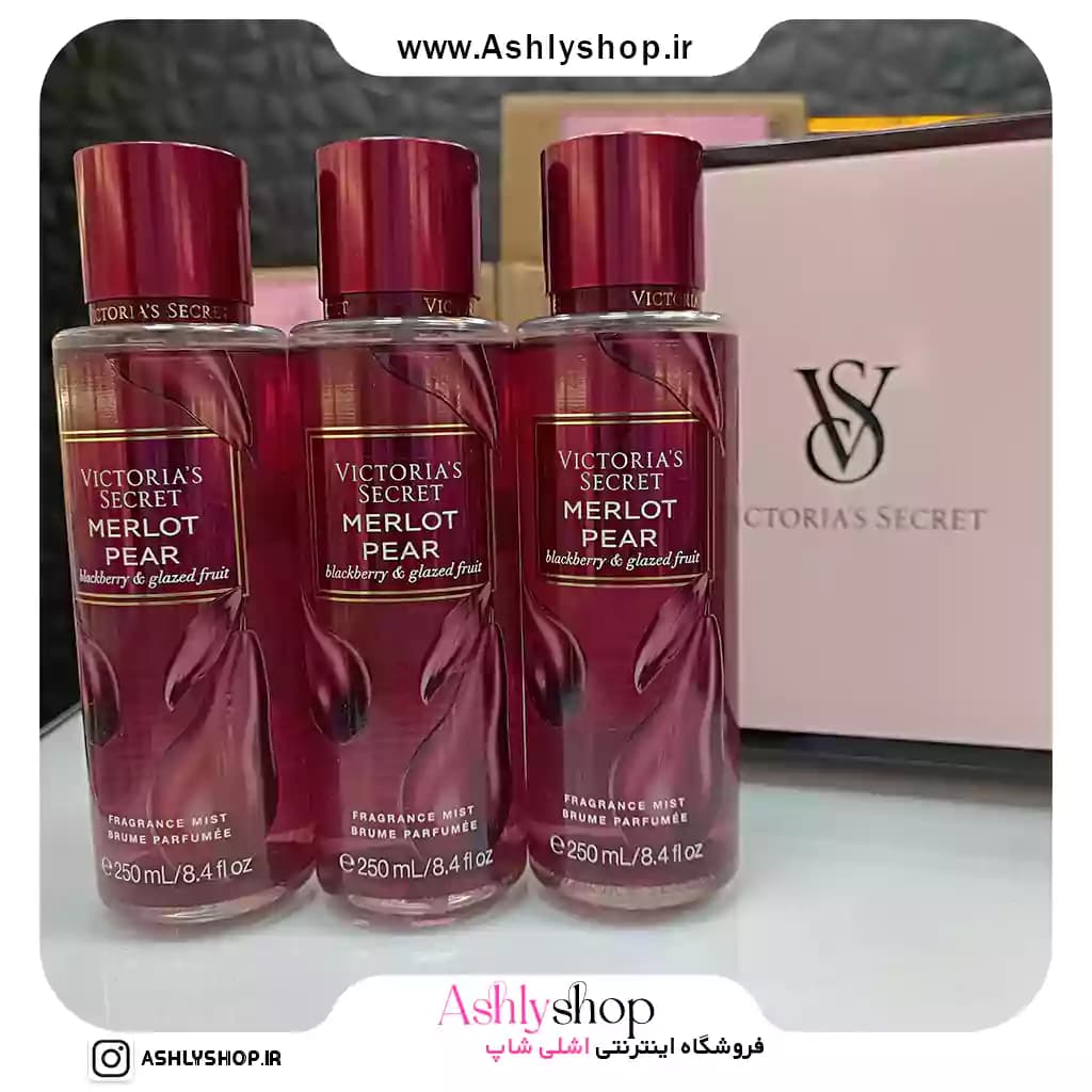 بادی اسپلش ویکتوریا سکرت Merlot pear — تصویر ۱۱