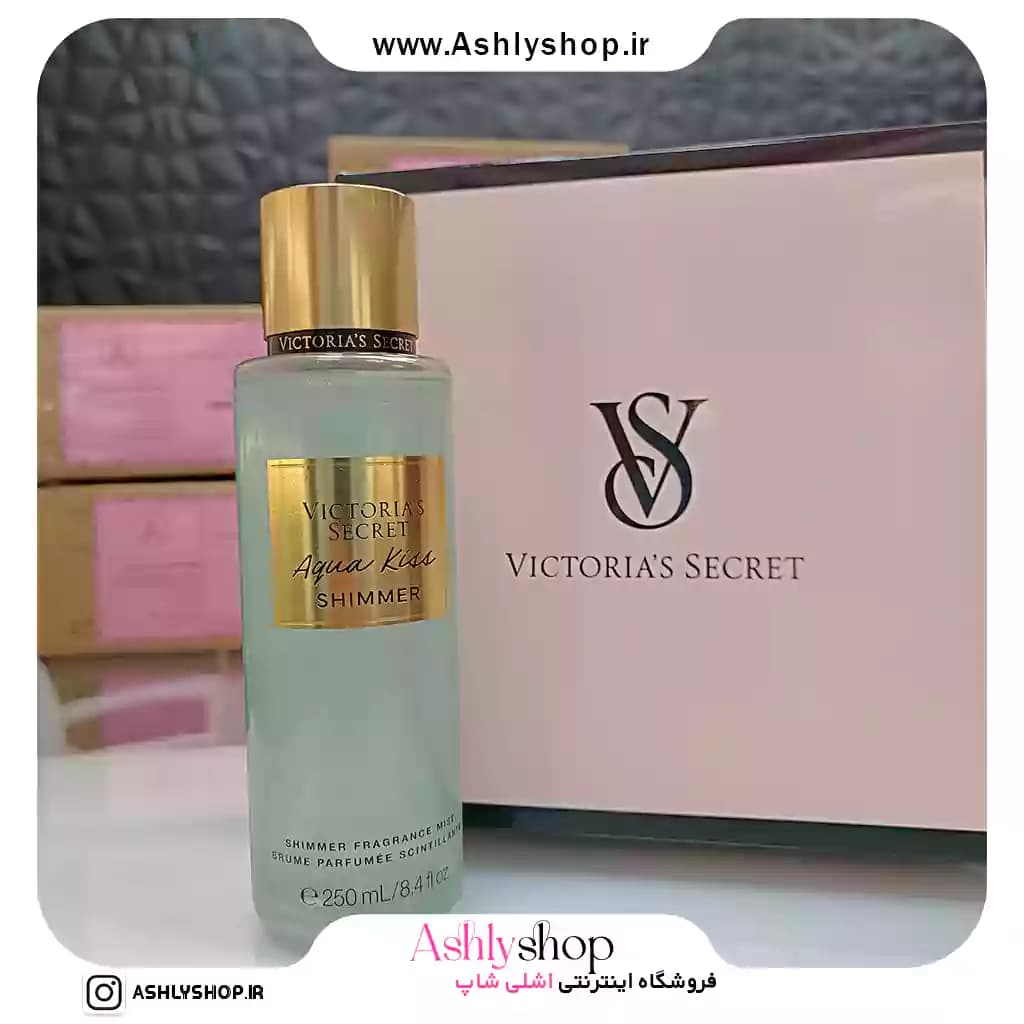 بادی اسپلش شاین دار ویکتوریا سکرت Aqua kiss — تصویر ۱۲