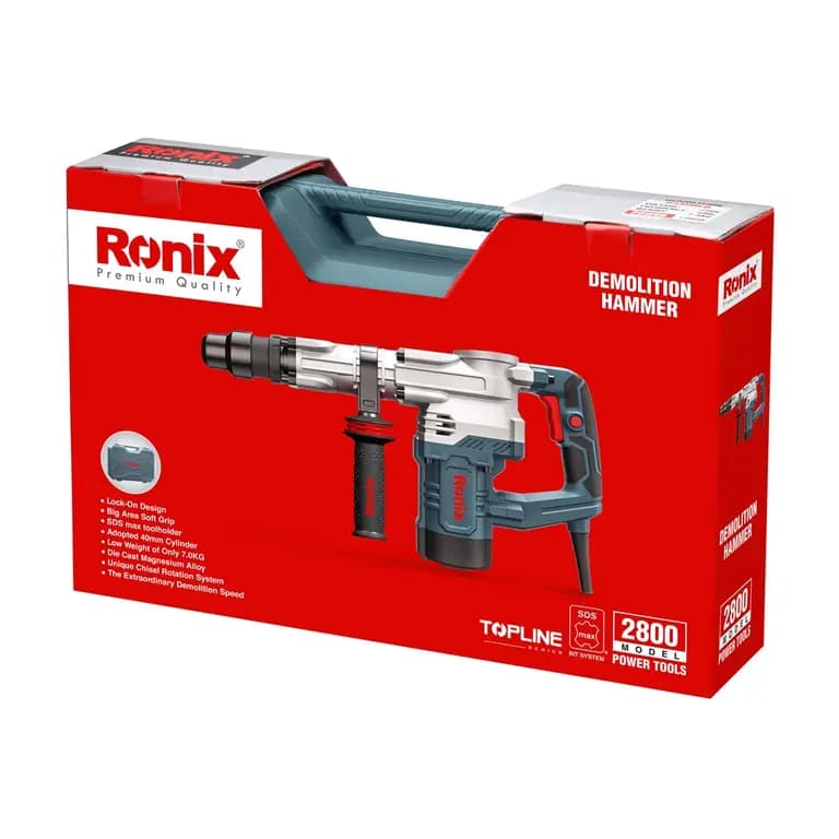 چکش تخریب رونیکس مدل RH-2800 — تصویر ۶