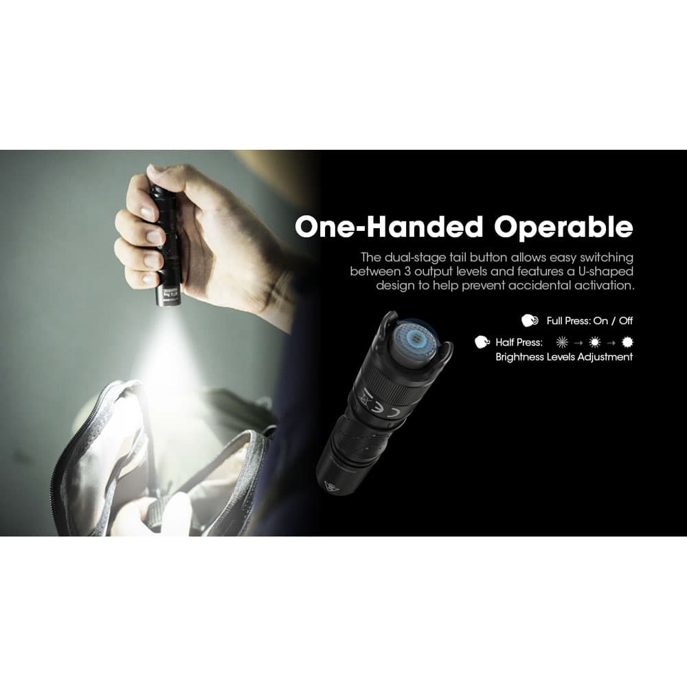 چراغ قوه نایتکر MT1A Pro 800L — تصویر ۷