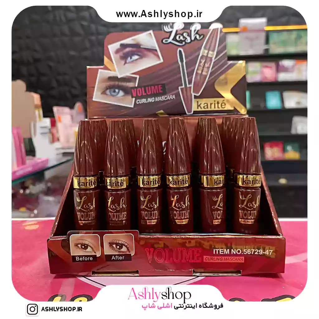 خرید ریمل قهوه‌ای کاریته | رنگ‌دهی طبیعی و مقاوم برای ابرو و مژه — تصویر ۲
