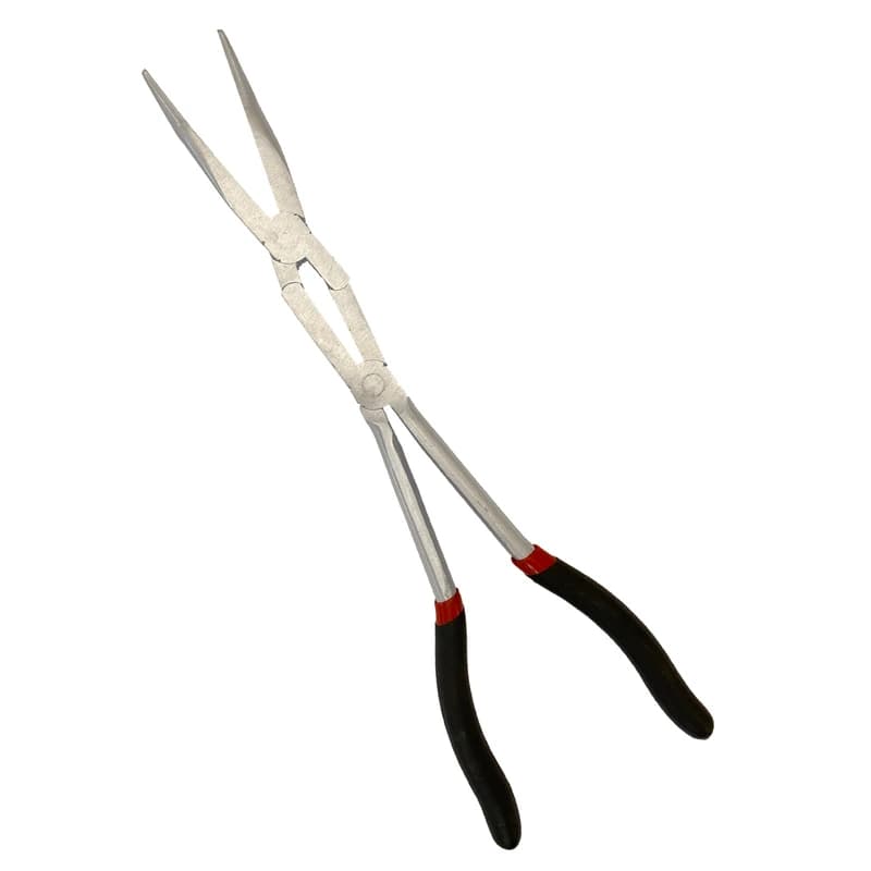انبر دم باریک بلند سر راست مدل AK-013 سایز 13 اینچ