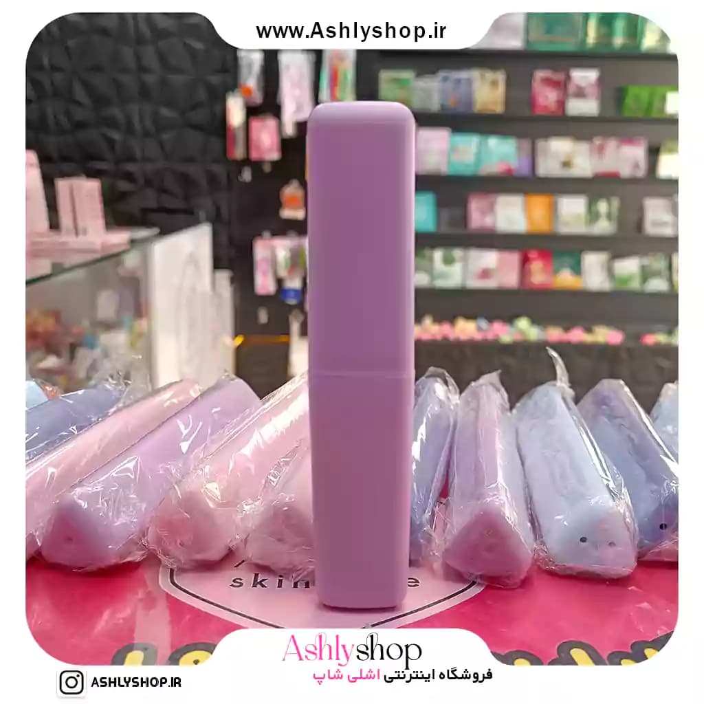 ست براش آرایشی ۵ عددی باکس مثلثی — تصویر ۶