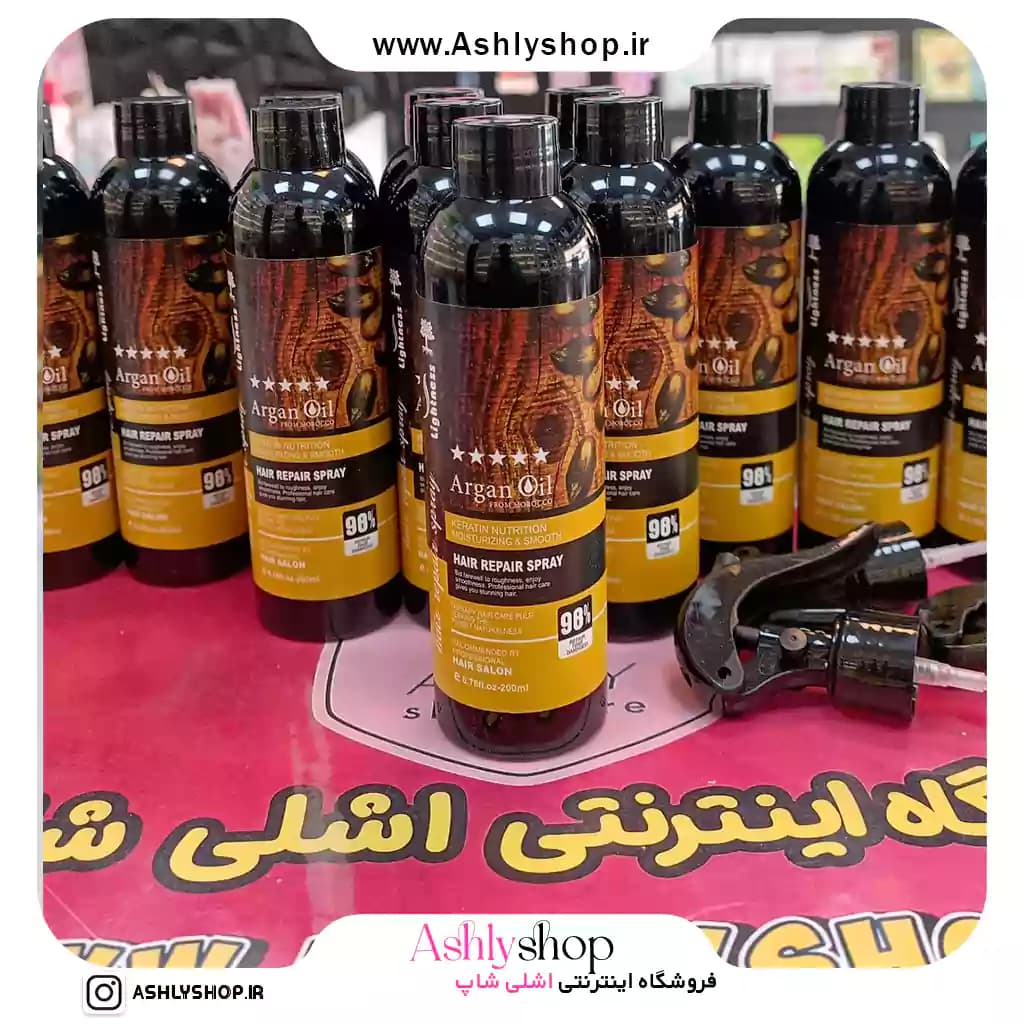 سرم دوفاز ارگان لایتنس اصل | ترمیم‌کننده و نرم‌کننده مو با روغن آرگان — تصویر ۲