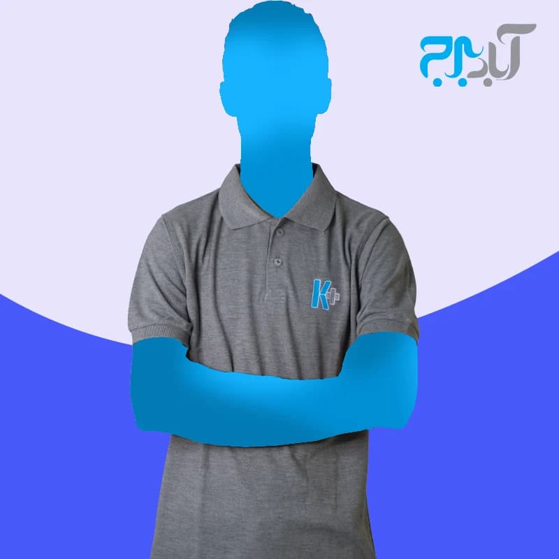 تیشرت یقه دار جودون با چاپ +k سایز ایکس لارج (XL) — تصویر ۴
