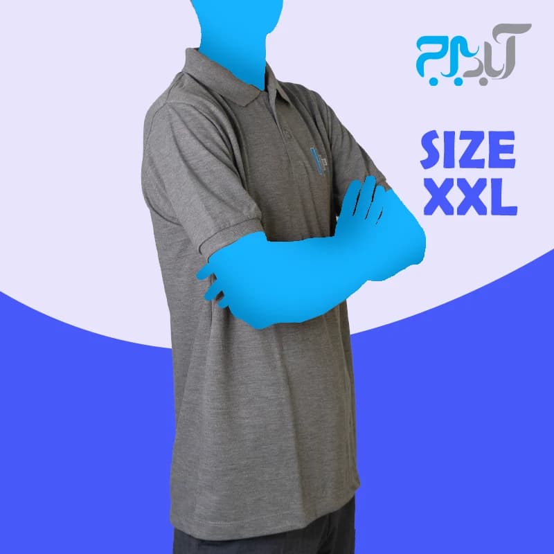 تیشرت یقه دار جودون با چاپ +k سایز دوایکس لارج (2XL) — تصویر ۱۰