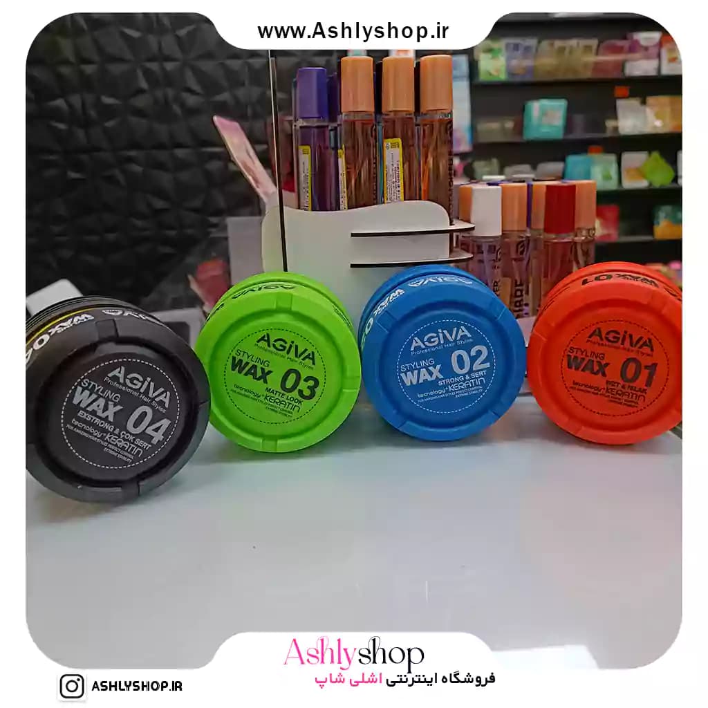 ژل واکس مو اگیوا اصل — تصویر ۴