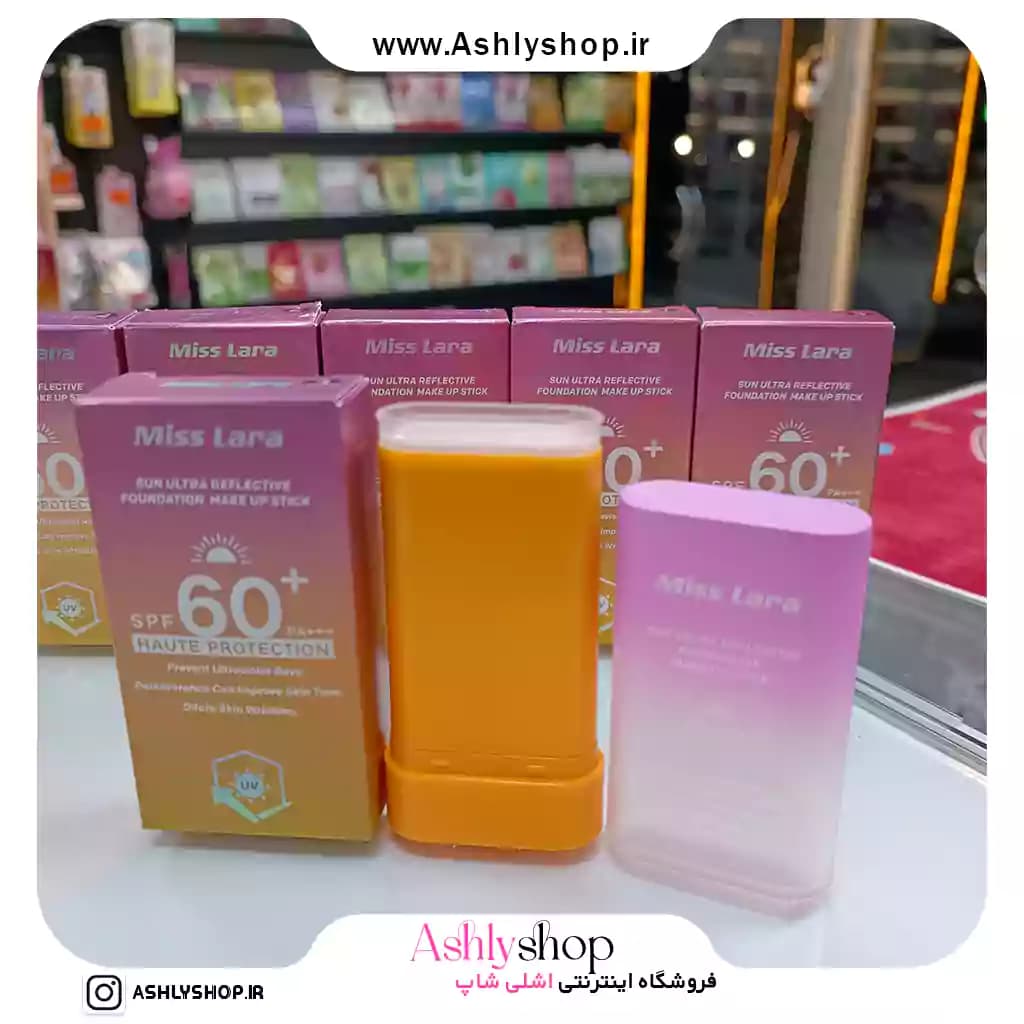 ضدافتاب استیکی رنگی میس لارا — تصویر ۳