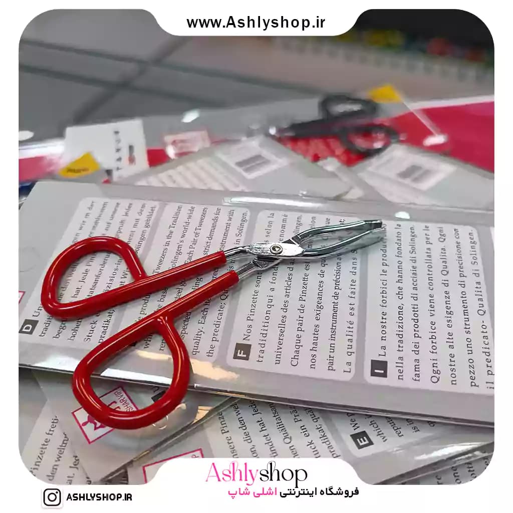 قیچی ابرو رنگی فیشار — تصویر ۵