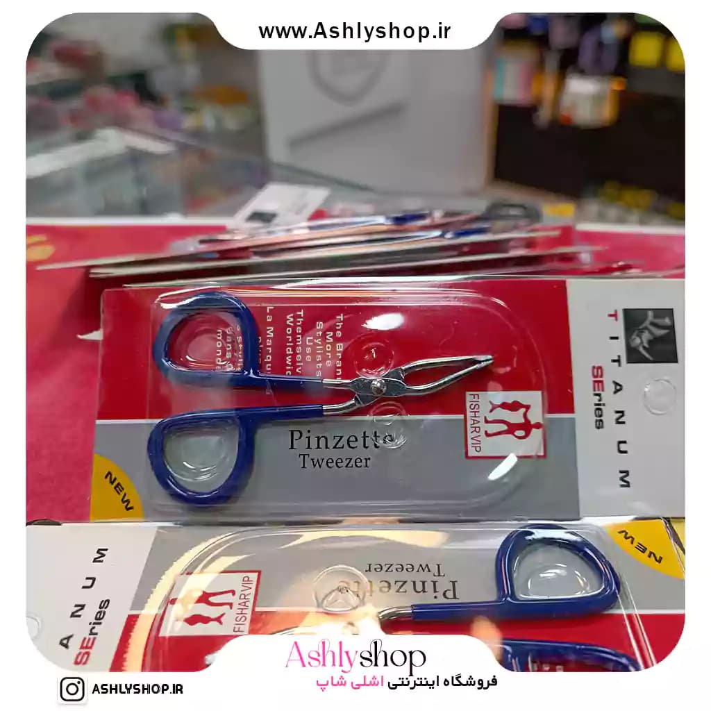 قیچی ابرو رنگی فیشار — تصویر ۶