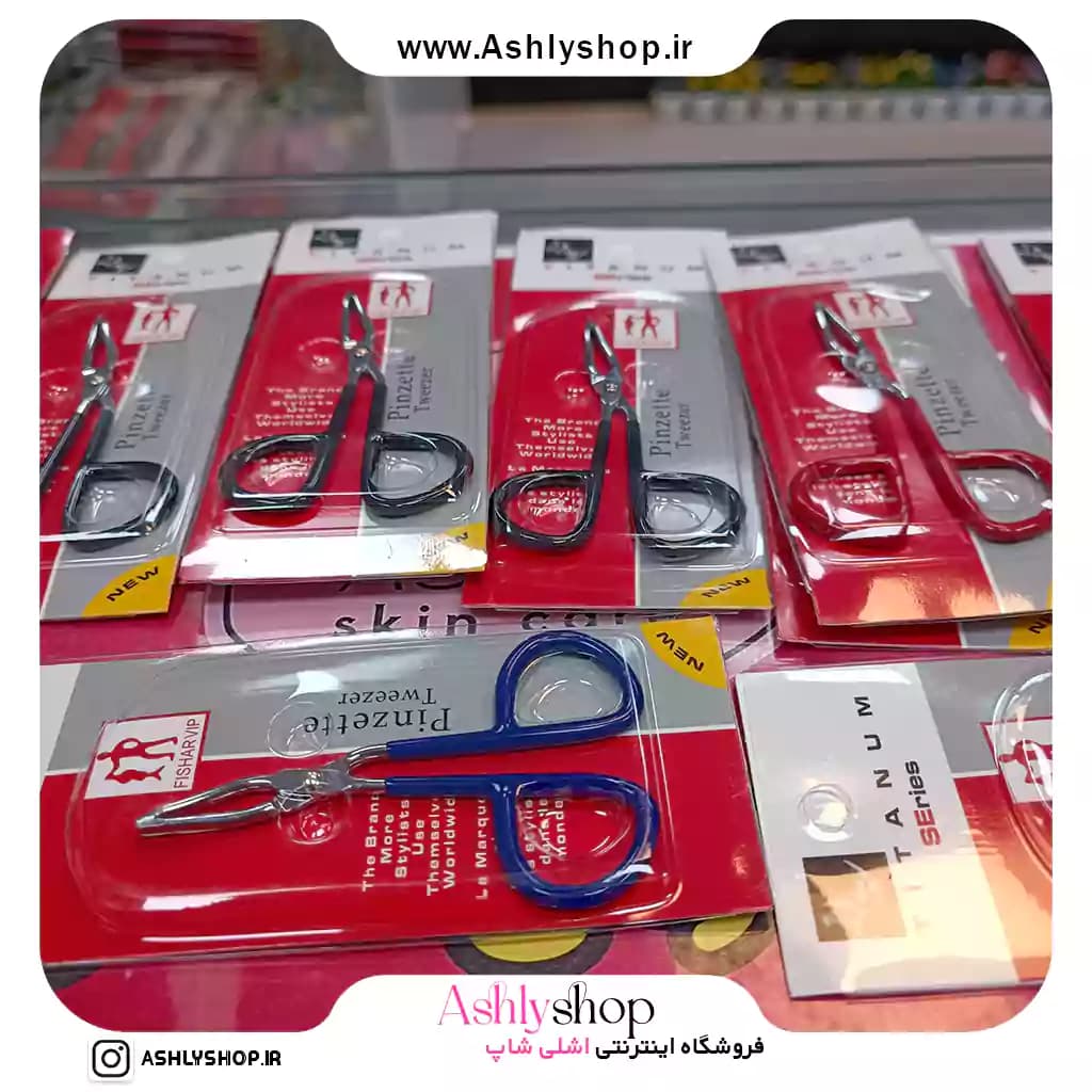 قیچی ابرو رنگی فیشار
