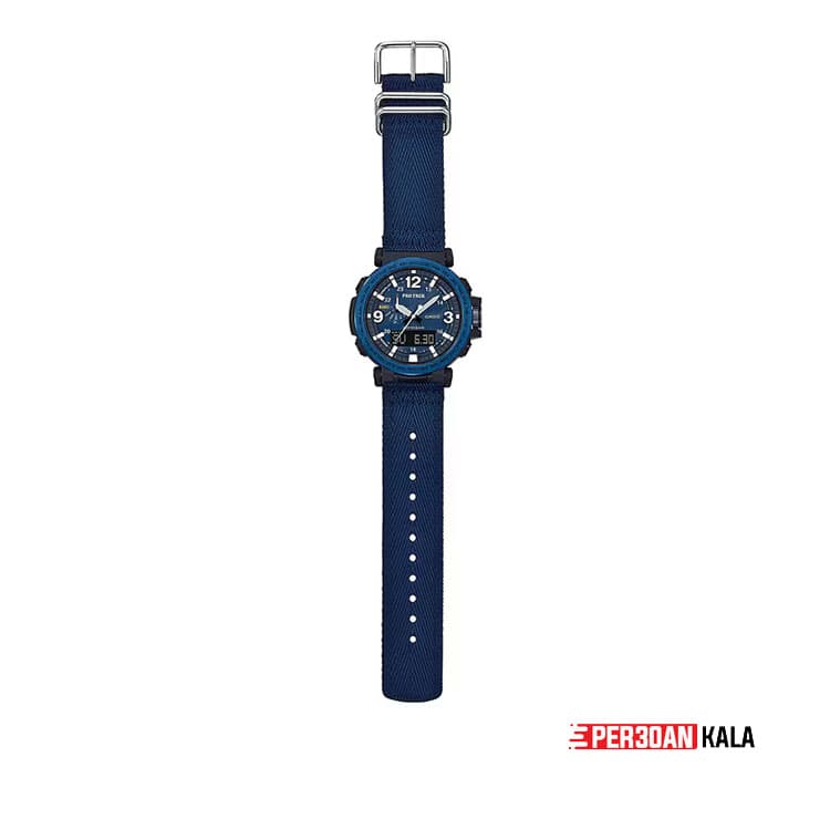ساعت دیجیتال کاسیو Casio PRO TREK PRG-600YB-2JF NAVY BLUE SERIES Tough Solar ( بدون جعبه ) — تصویر ۴