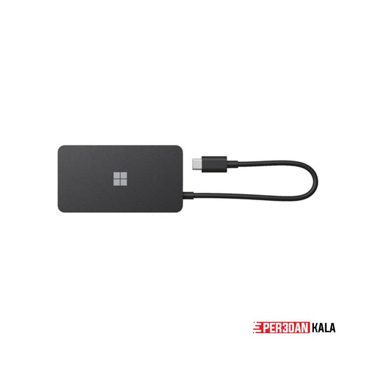 مبدل مایکروسافت سرفیس Microsoft Surface USB-C Travel Hub در حد نو — تصویر ۲