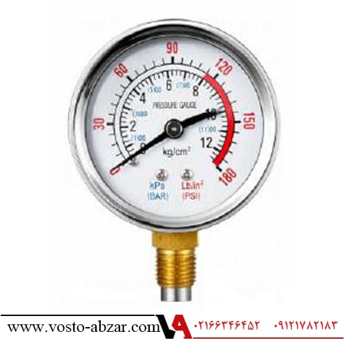 درجه باد فلزی کمپرسور باد استرانگ مدل Ps06