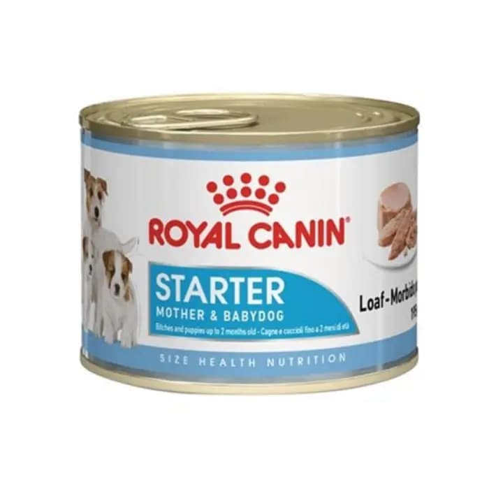 کنسرو توله سگ رویال کنین استارتر ROYAL CANIN STARTER MOUSSE 195G