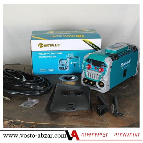 دستگاه جوشکاری Co2 چهار کاره نمایشگر رنگی اینتی پلاس مدل MIG/MMA300 — تصویر ۳