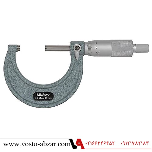 میکرومتر ورنیه ای خارج سنج 50-25 میتوتویو
