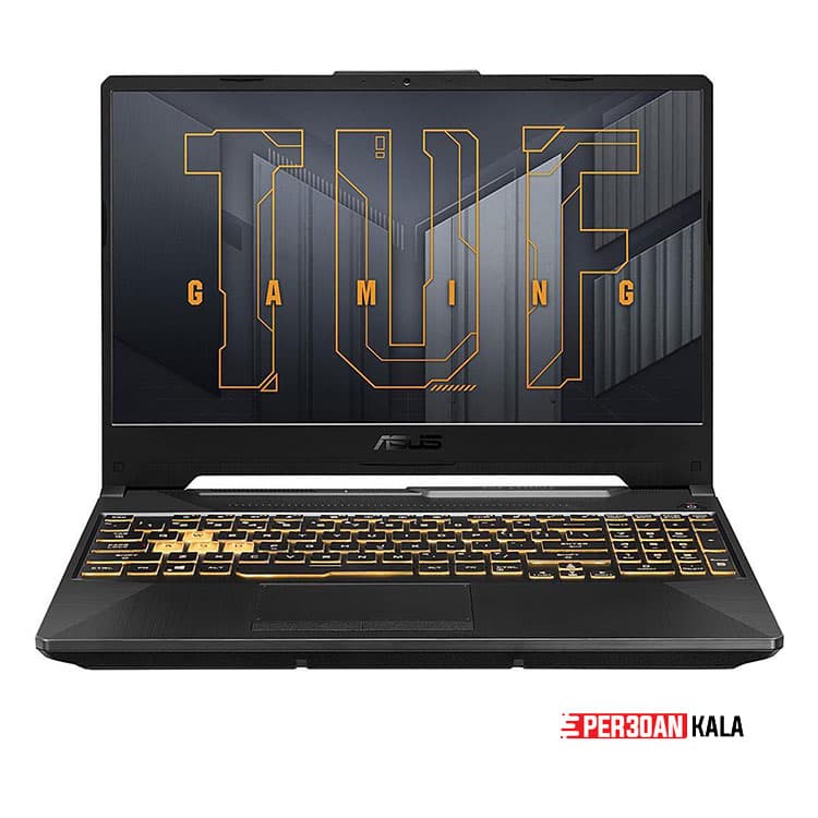 لپ تاپ گیمینگ 15.6 اینچی ایسوس مدل ASUS TUF Gaming 506QM-ES74 Ryzen 7 5800H 16G 512G M2 RTX 3060 6GB استوک