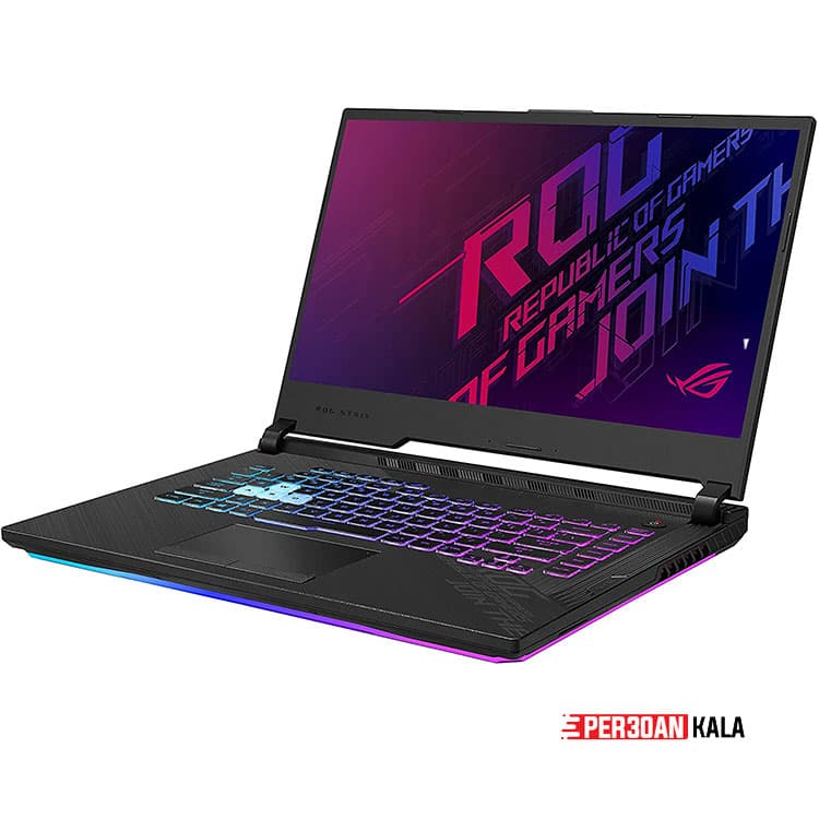 لپ تاپ گیمینگ 15.6 اینچی ایسوس مدل ASUS ROG Strix G512LV I7 16G 512G M2 RTX 2060 6GB استوک — تصویر ۵