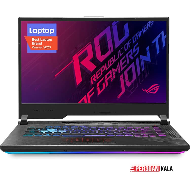 لپ تاپ گیمینگ 15.6 اینچی ایسوس مدل ASUS ROG Strix G512LV I7 16G 512G M2 RTX 2060 6GB استوک