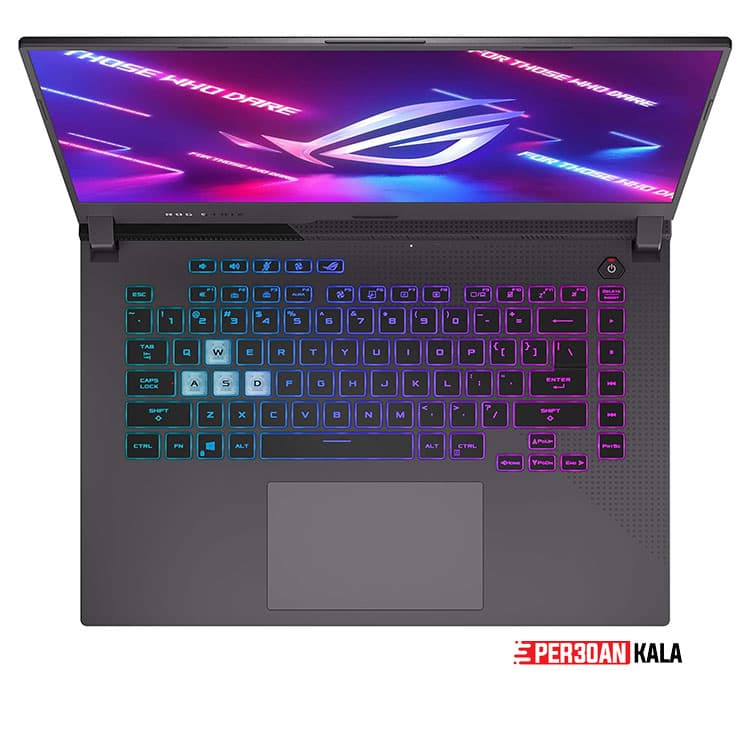 لپ تاپ گیمینگ ایسوس مدل Asus 15.6 inch 144HZ Rayzen 9 5900HX ROG RTX3060 6GB Gameing G513QM — تصویر ۴