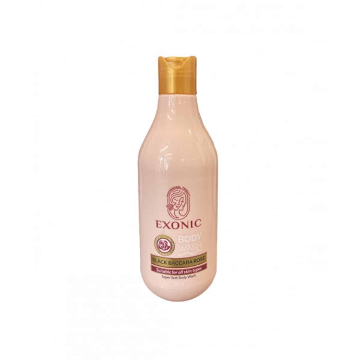 شامپو بدن عصاره رز بلک باکارا ۳۰۰ میل EXONIC